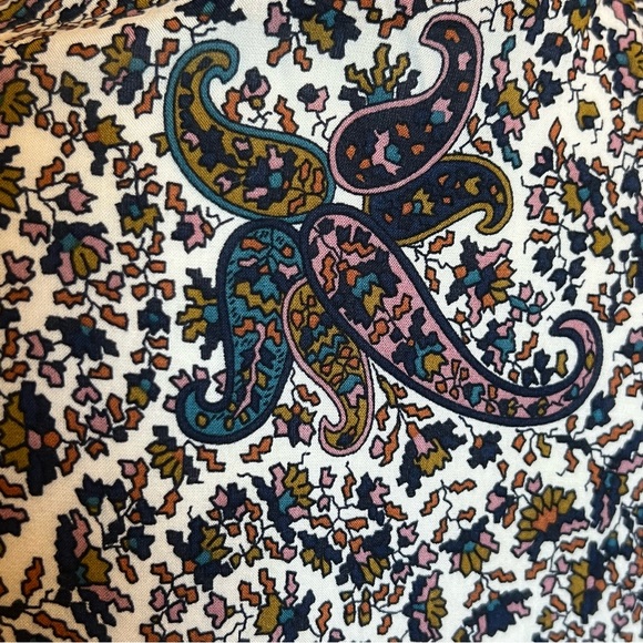 Zara Basics paisley pattern size medium - Picture 3 of 6